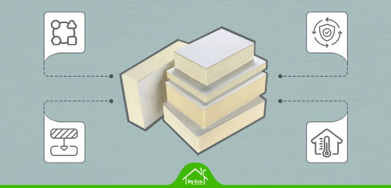 Benefits of Polyurethane Foam (PUR) for Internal Wall Insulation - Versatility, Strong Adhesion, Durability, and High Thermal Efficiency