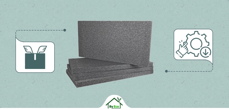 Expanded Polystyrene (EPS) insulation boards for energy-efficient floor insulation in the UK