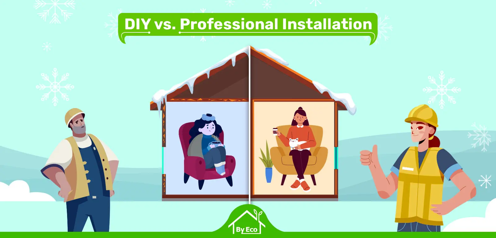 diy vs. professional insulation installation