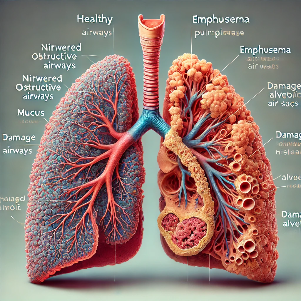 بیماریCOPD(انسدادمزمنریه)